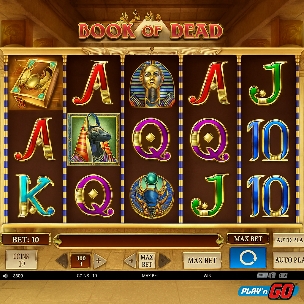 SlotsHammer - Book of Dead Slot Game - Online Casino